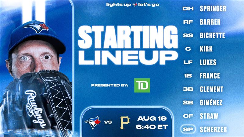 薛澤（Max Scherzer）先發6局失1分，拿下本季第4勝。（圖／翻攝自藍鳥推特）