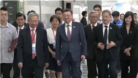 行政院長卓榮泰今（20）日上午出席「台灣機器人與智慧自動化展」、「台北國際自動化工業大展」暨同期展會聯合開幕典禮。（圖／翻攝畫面）