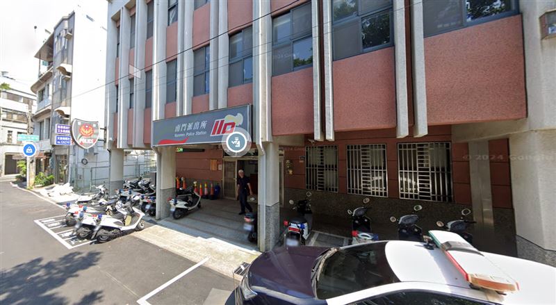 新竹市警察局第三分局南門派出所。（圖／翻攝自Google Maps）