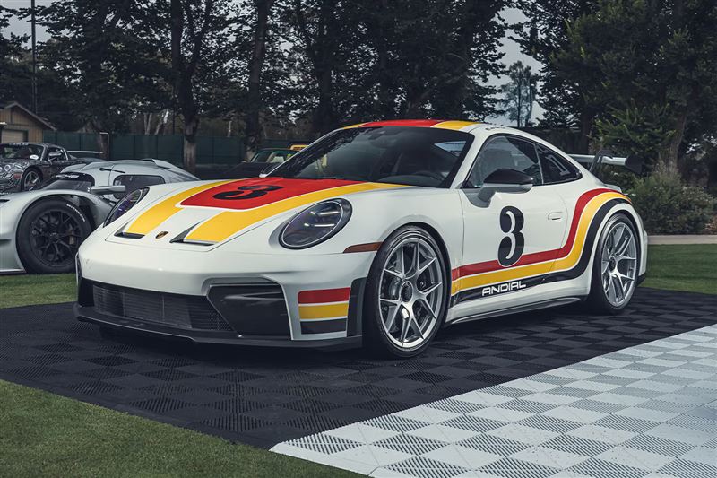 保時捷911 GT3 ANDIAL賽車塗裝。（翻攝Porsche網站）