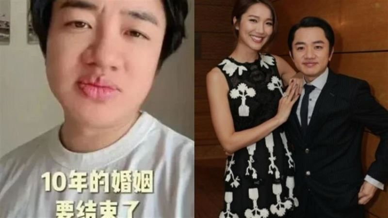 王祖藍突然宣布結束10年婚姻。（圖／翻攝自微博）