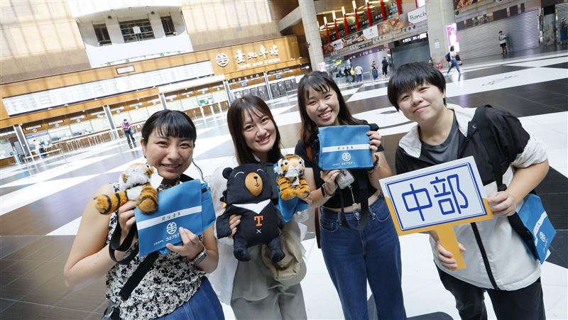 跨國挑戰任務　台日青年走訪32個同名車站