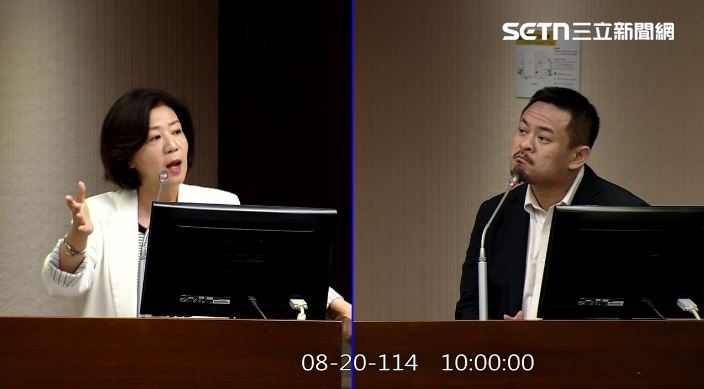 洪申翰在立法院備詢時證實，針對就安基金爭議檢調已經立案調查。（圖／翻攝畫面）
