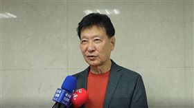 趙少康受訪時稱，「我如果是台積電的話，我寧願不要你的錢，也不要你來入股」。（圖／翻攝畫面）