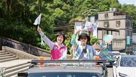 民進黨新北市黨部與「拔羅波 罷免羅明才」公民團體組成「大文山來罷！」今（20）日進行車隊掃街。（圖／民進黨新北市黨部提供）