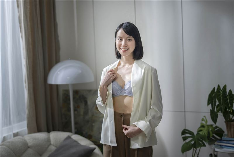 程予希為內衣品牌代言。（圖／品牌提供）