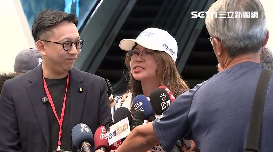 藍綠白立委到屏東恆春考察核三廠，麥玉珍提到越南重啟核電廠。（圖／翻攝畫面）