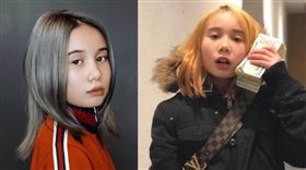 加拿大「最年輕的炫富女王」Lil Tay 從９歲就因炫富而爆紅。(圖／翻攝自IG）