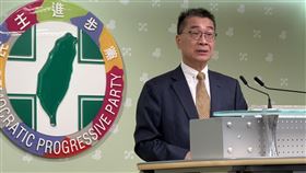 民進黨新任秘書長徐國勇舉行媒體談話會。（圖／記者劉秀敏攝影）