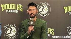 「微笑射手」簡浩新球季將接任福爾摩沙夢想家總教練。（圖／記者蔡厚瑄攝影） 