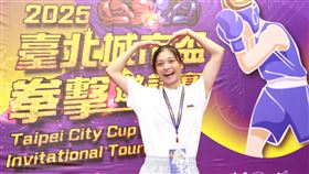 臺北城市盃拳擊邀請賽代言人吳詩儀。（圖／臺北市政府體育局提供） 