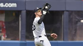 貝林傑（Cody Bellinger）20日外野3個位置都守過1遍。（圖／美聯社／達志影像）