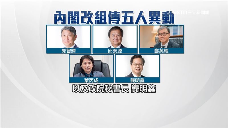 傳出823後將進行內閣小改組