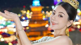 方媛目前懷有第三胎。（圖／翻攝自微博） 