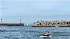 溺水,機車,海中,東港