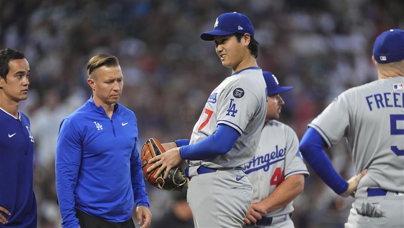 大谷翔平「中彈」 挨9安失5分!本季最慘