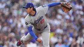 大谷翔平先發4局掉5分吞下本季首敗。（圖／美聯社／達志影像）