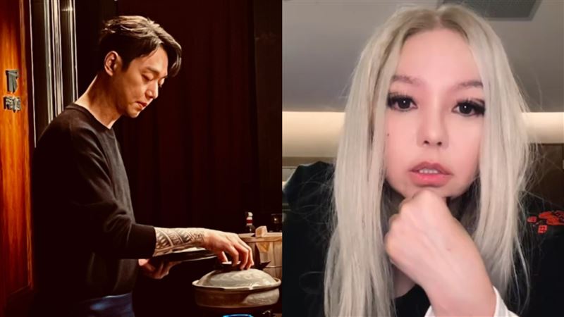 惠妹男友Sam（左）感情定甜蜜。（／翻自惠妹、Sam IG）