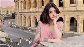 韓安冉。(圖／翻攝自韓安冉微博)