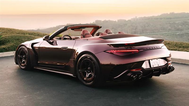 Brabus Brabus Rocket GTC敞篷車。（翻攝Brabus網站）