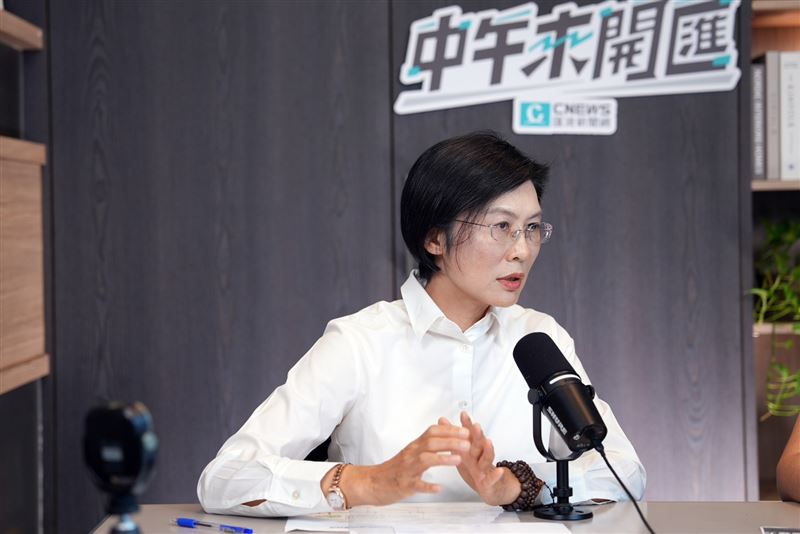 林岱樺親上火線回應週刊爆料，她也強調「只要民進黨沒有退出主流民意，我就不會退黨」。（圖／匯流新聞網提供）