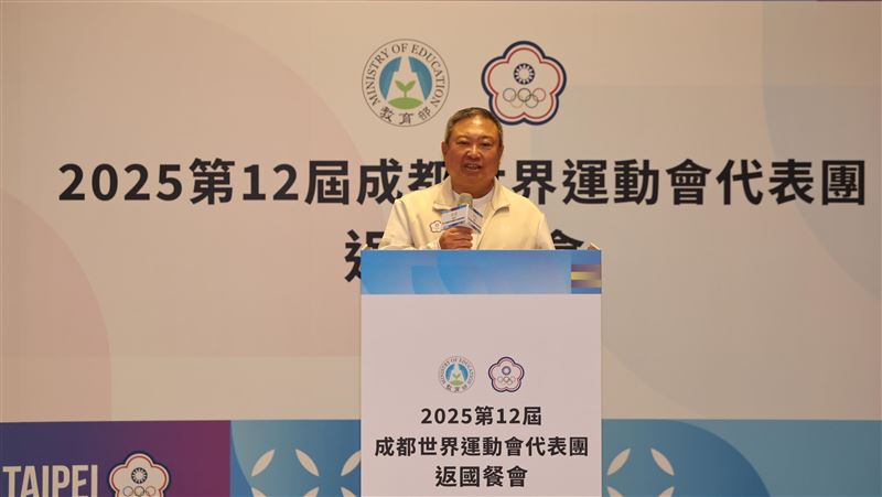 中華奧會主席林鴻道。（圖／中華奧會提供）