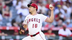 菊池雄星21日完成生涯990K里程碑。（圖／美聯社／達志影像）