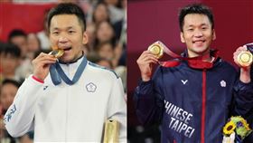 李洋終身月領2屆奧運金牌的國光獎金，加上部長年薪，預估將有「驚人7位數年收」。（圖／中華奧會、體育署提供）