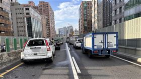 台64今（21）日下午發生恐怖車禍。（圖／翻攝畫面）