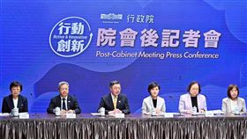 行政院長卓榮泰今（21）日出席院會後記者會，說明明年度總預算。（圖／行政院提供）