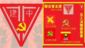 由建國中學共產黨建立的「台灣校際共產黨聯合會」中，有多達39間學校出現共產黨組織。（圖／翻攝自IG）