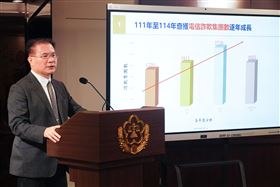 ▲法務部常務次長黃謀信表示，無期徒刑不得假釋草案已送行政院審議。（圖／翻攝畫面）