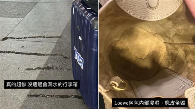 託運行李大進水！10萬包包泡爛 只獲賠780