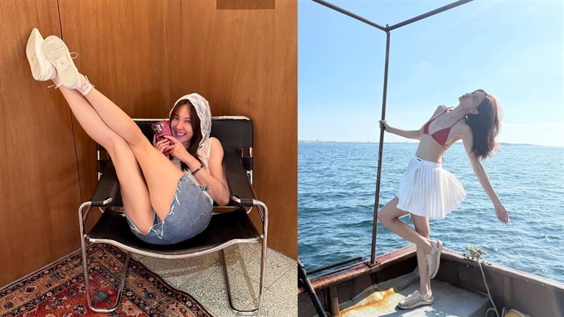 安心亞D奶縮水?比基尼照驚呆網:消風了