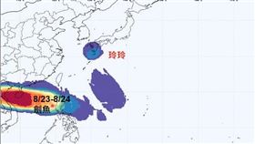 劍魚颱風最快週日生成！專家曝最新預測路徑　恐從這地登陸　圖／翻攝自賈新興YT