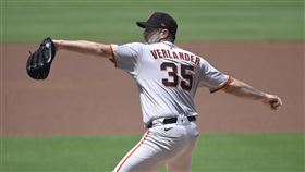 韋蘭德（Justin Verlander）相隔10年再度單季雙位數敗投。（圖／美聯社／達志影像）