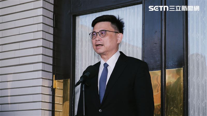 賴瑞隆表示，若當時沒有暴力修法，財劃法就不會有現在的問題。（圖／記者楊士誼攝影）