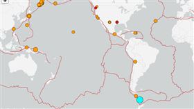 快訊／南極德雷克海峽規模7.5強震　深度10.8公里