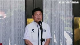 傅崐萁接受媒體聯訪。（圖／記者楊士誼攝影）