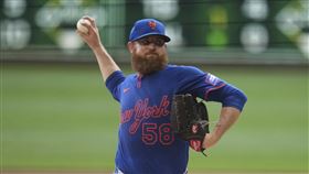 洋基22日宣布簽下右投布萊克本（Paul Blackburn）。（圖／美聯社／達志影像）