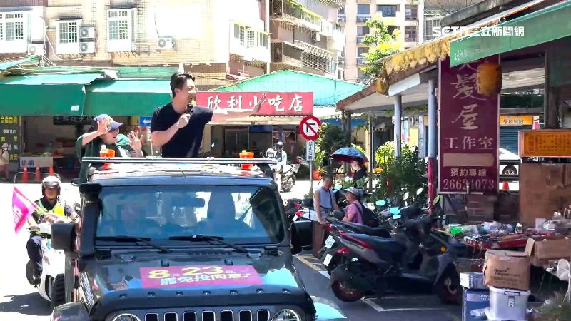 823罷免前最後衝刺　拔羅波合體吳崢車掃