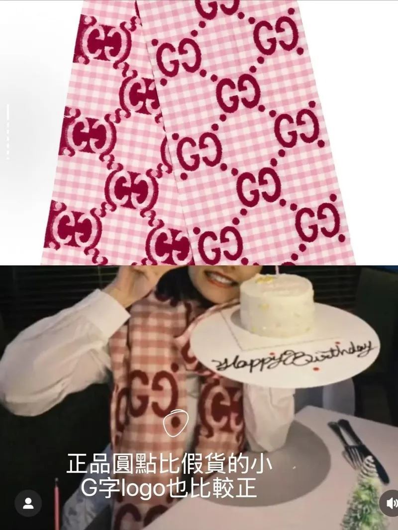 網友PO出多張李芷霖用假貨的對比照。（翻攝自Threads）