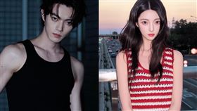 許凱、許荔莎。（圖／翻攝自許凱、許荔莎微博）