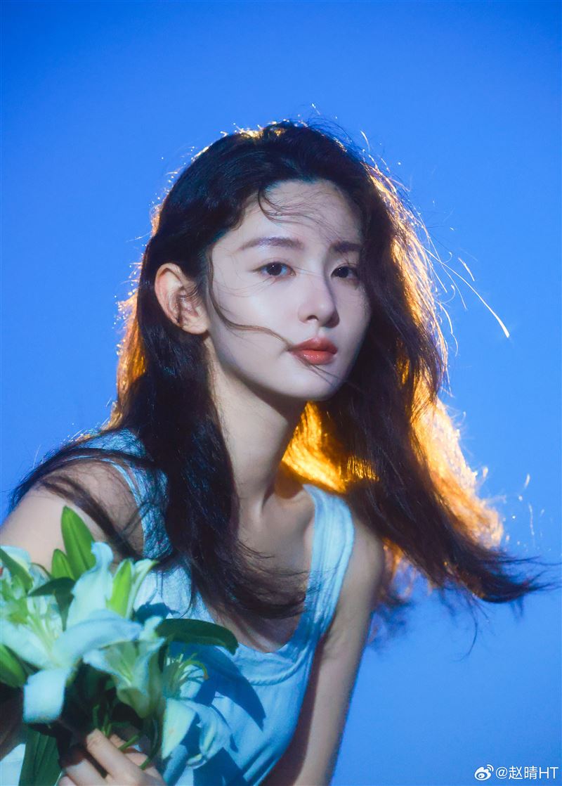 女星趙晴捲入許凱劈腿風波。（圖／翻攝自趙晴微博）