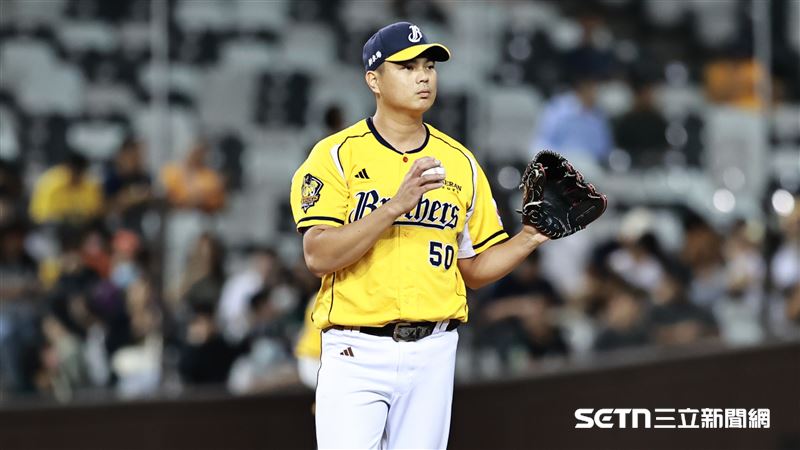 中信兄弟中繼投手蔡齊哲。（圖／記者劉彥池攝影）