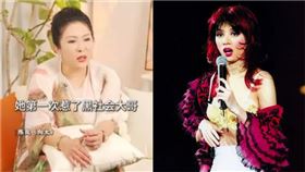 向太；梅艷芳。（圖／翻攝自微博）
