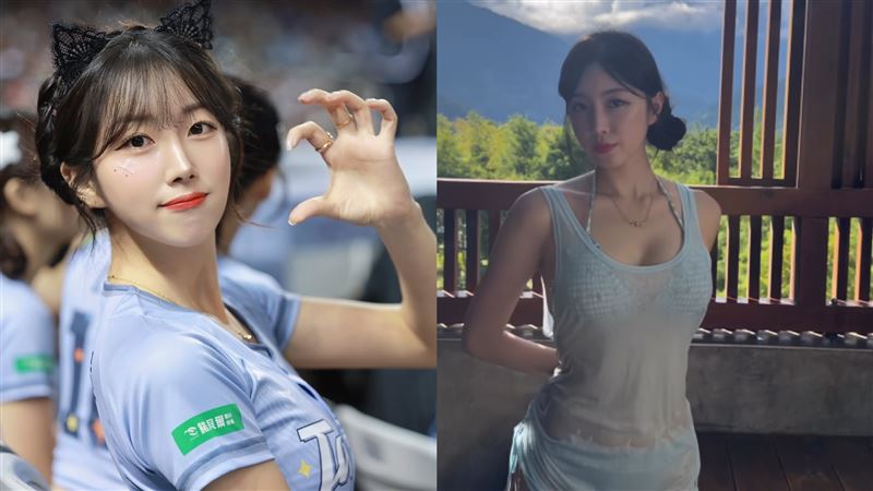 安芝儇濕身解放透視比基尼　萬人暴動搶看