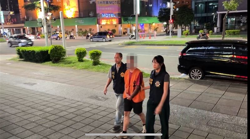 提供逃逸車輛的BMW女車主落網。（圖／翻攝畫面）
