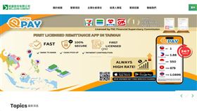 ▲統振公告外部資訊網站遭駭，雖未影響營運核心，仍全面啟動資安防護機制。QuickPay提供多語系匯款服務，成為超過84萬名在台移工的重要金融工具。（圖／翻攝自統振網站） 