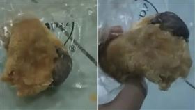 馬來西亞一間連鎖麵包店被消費者指控麵包內疑似有老鼠屍體。(圖／翻攝自threads）